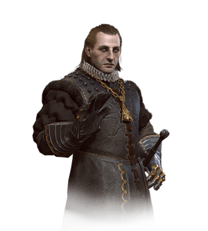 This is the Avatar Image for the Morvran Voorhis (The Witcher 3: Wild Hunt) AI Voice and Text to Speech Generator